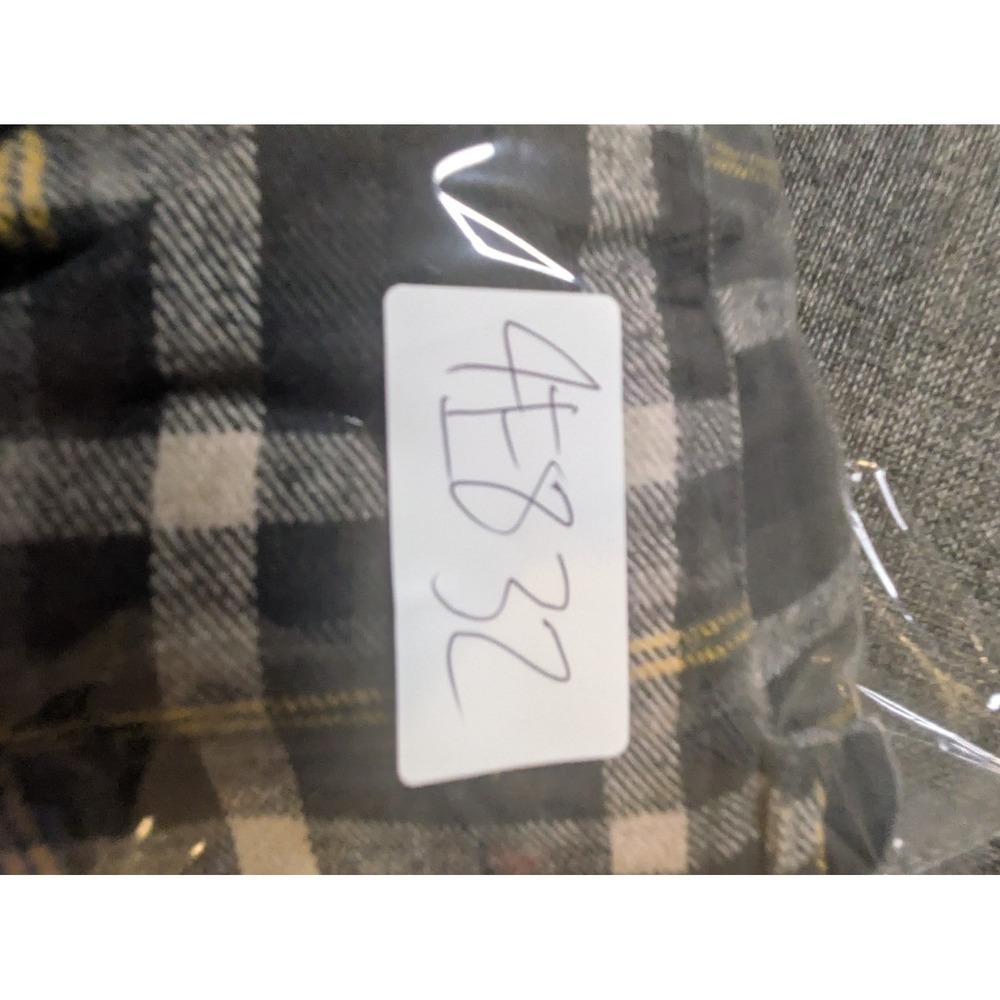 Wolverine Men's Plaid Flannel Shirt Large Button Down Long Sleeve Multi Checker - Picture 9 of 9
